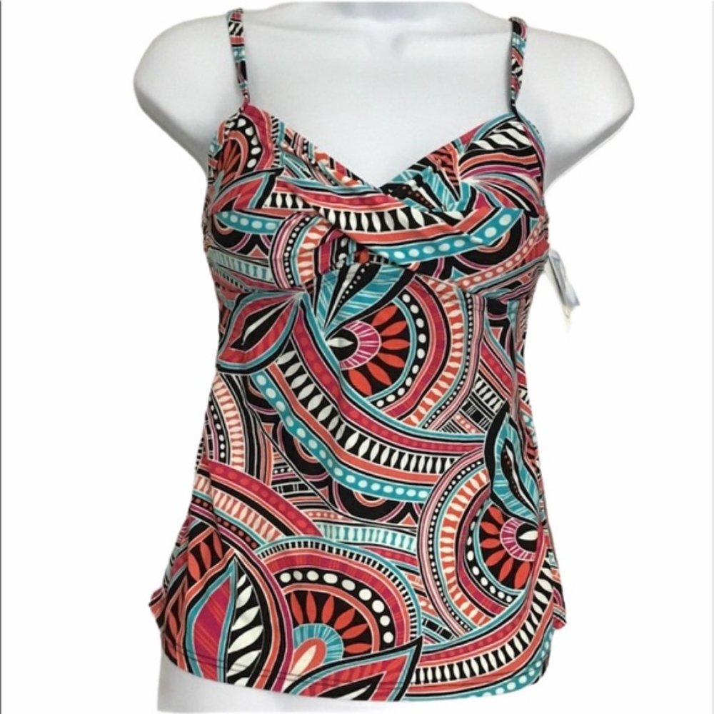 Croft & Barrow Bust Enhancer Tankini size 6